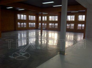 Эксклюзивный полированный бетонный пол от Группы Компаний ТЕХБЕТОН